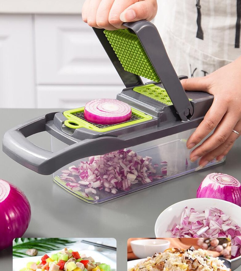 Multifunctional Vegetable Cutter Home Kitchen Slicing And Dicing Fruit Artifact – Image 3
