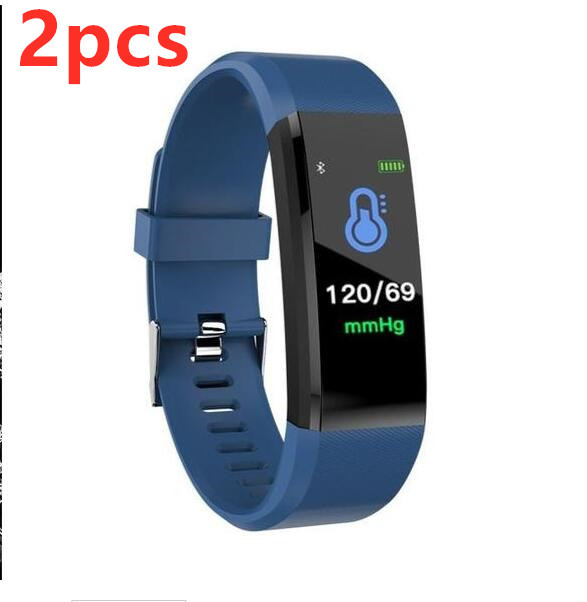 Smart Bracelet With Bluetooth Wristband Heart Rate Monitor Watch Activity Fitness Tracker – Image 6