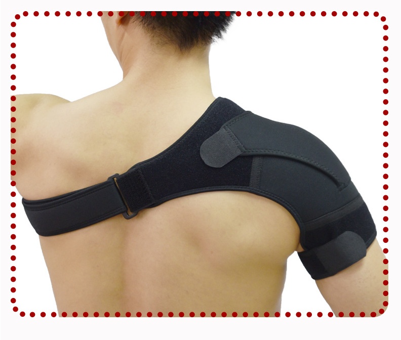 Neoprene Brace Dislocation Injury Arthritis Pain Shoulder Support – Image 6