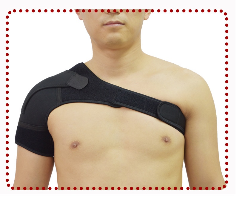 Neoprene Brace Dislocation Injury Arthritis Pain Shoulder Support – Image 9