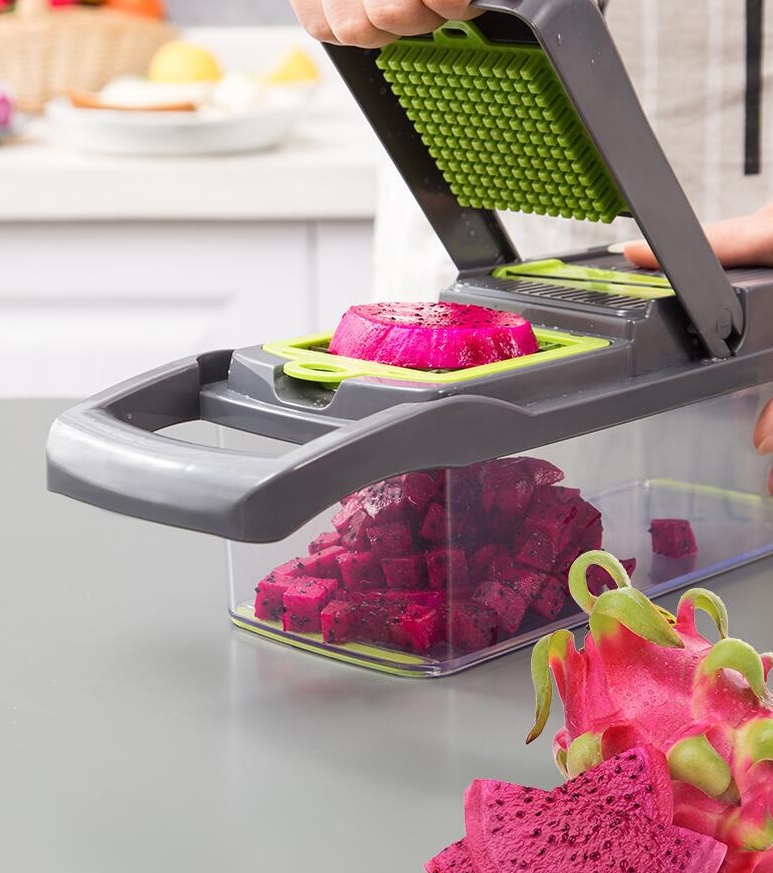 Multifunctional Vegetable Cutter Home Kitchen Slicing And Dicing Fruit Artifact – Image 6