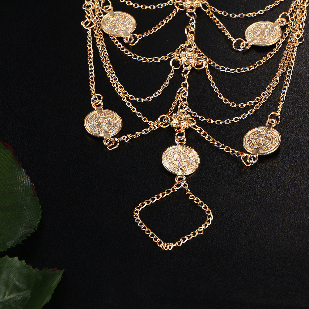 Fashion Silver Chain Barefoot Sandals Anklets Body Jewelry – Image 2