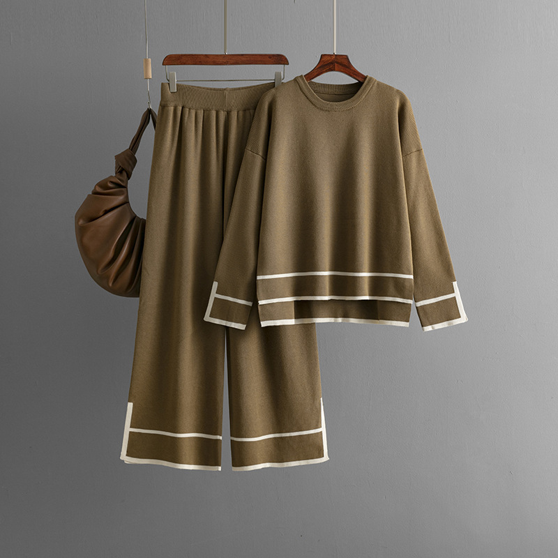 Women's Fashion Suit Contrasting Color – Image 2