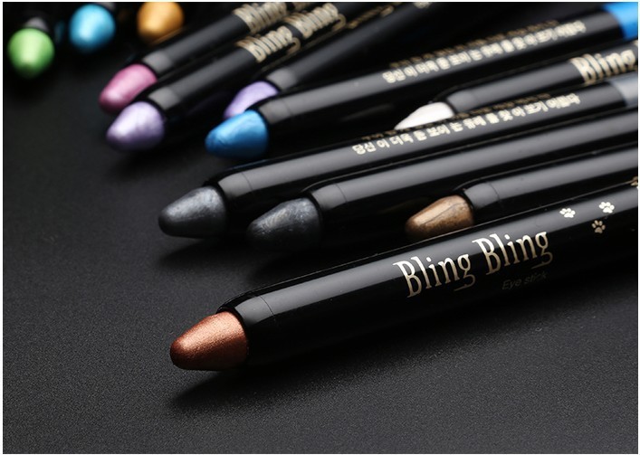 Pearlescent Silkworm Eyeshadow Pen Lasting Waterproof And Not Blooming Shiny Pearlescent Gel Pen 15 Color Eye Shadow Pen – Image 7