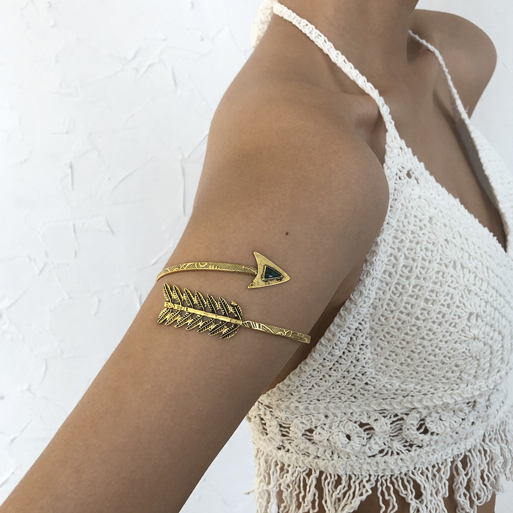 European And American Trend Jewelry Fashion Cupid's Arrow Armband – Image 2