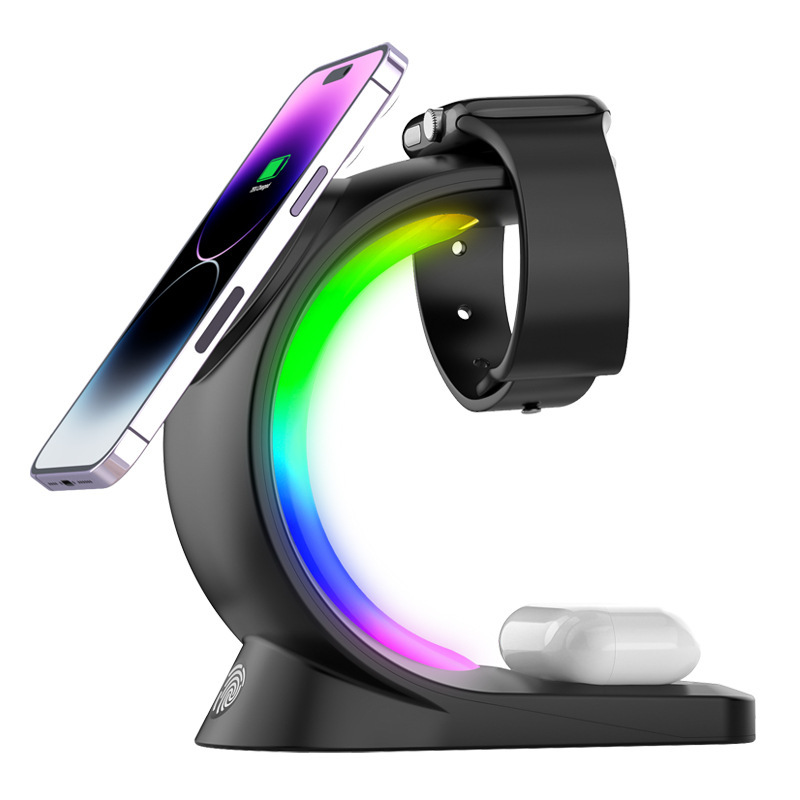 4-in-1 Magnetic Wireless Charger – – Image 3