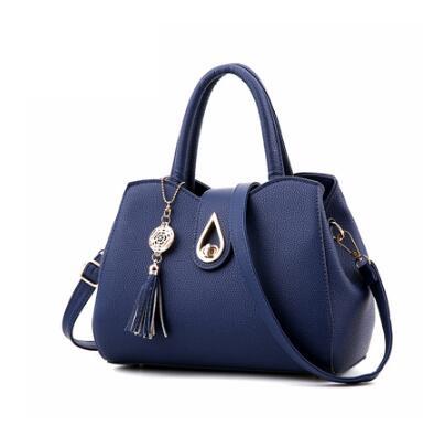 Women Handbag Bag Ladies Tassel High Quality – Image 2