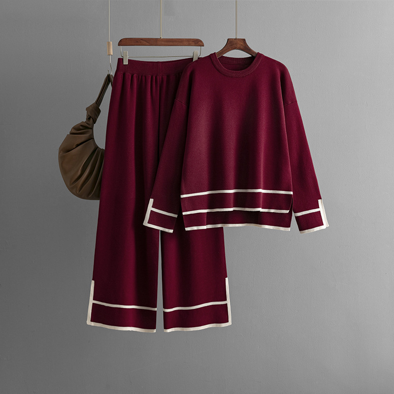 Women's Fashion Suit Contrasting Color – Image 3