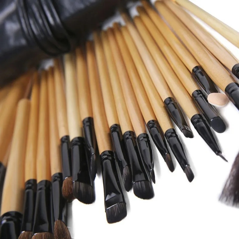 Gift Bag Of 24 Pcs Makeup Brush Sets Professional Cosmetics Brushes Eyebrow Powder Foundation Shadows Pinceaux Make Up Tools – Image 2