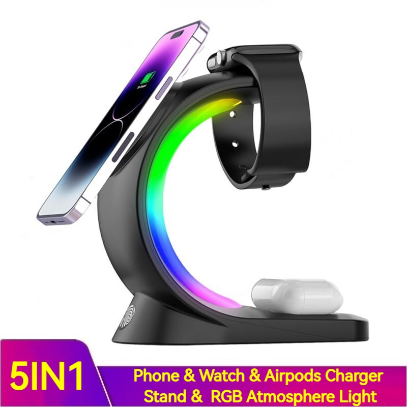 4-in-1 Magnetic Wireless Charger – – Image 4