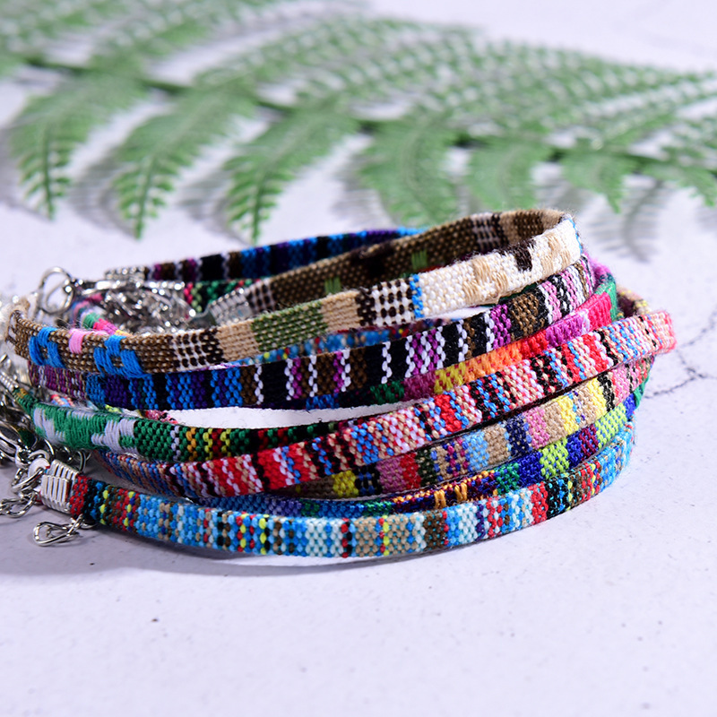 Chain Bohemian Color Ankle Bracelet String Handmade Jewelry – Image 5